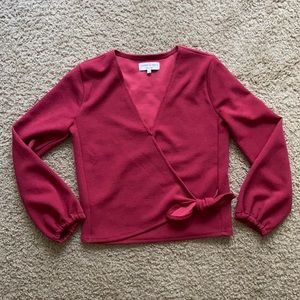 Madewell Texture and thread top